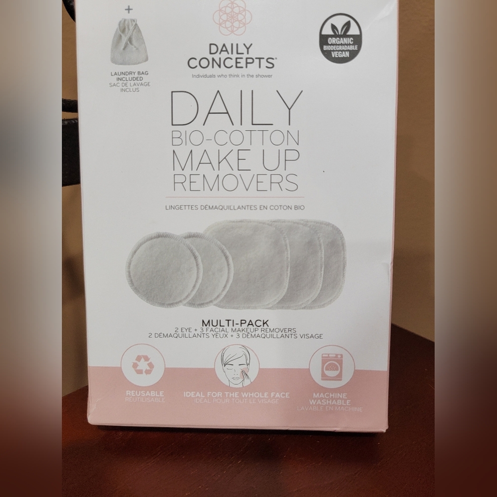 Daily Concepts Bio-Cotton Makeup Removers
